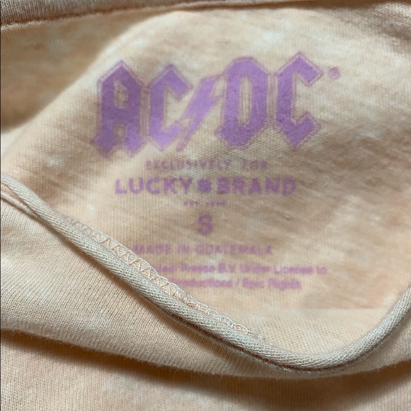 NEW Lucky Brand AC/DC 1978 Tour Graphic Tee - Picture 3 of 9